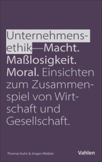 Abbildung Buchcover Unternehmensethik